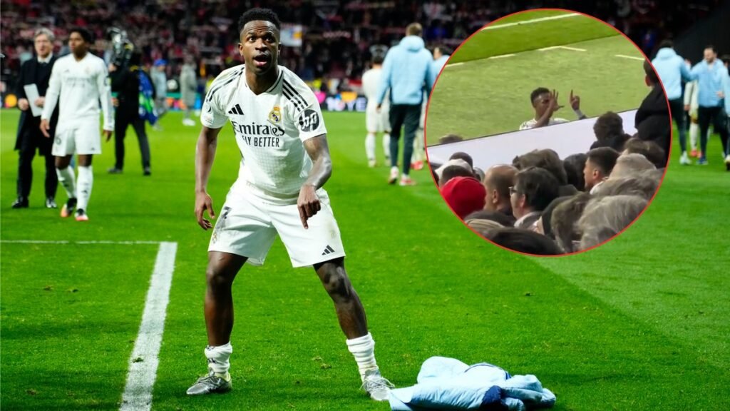 维尼修斯挑战马竞球迷 西班牙足坛再掀风暴