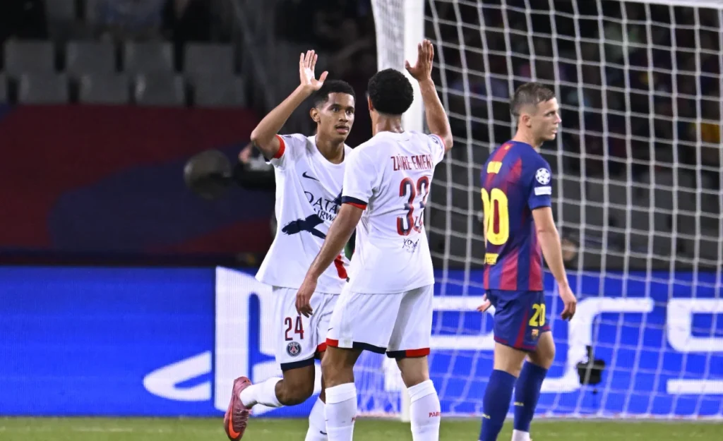 12BET:年轻核心未满血巴萨难抵巴黎